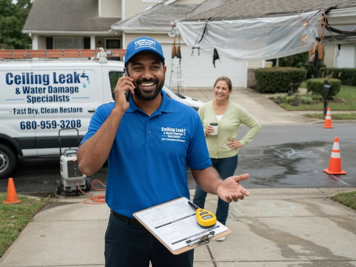 Ceiling Leak Cleanup Central City, KY FAQs